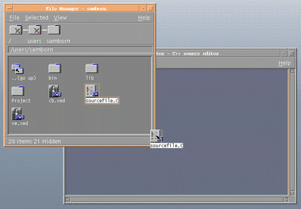 Motif 2.1 Drag and Drop example